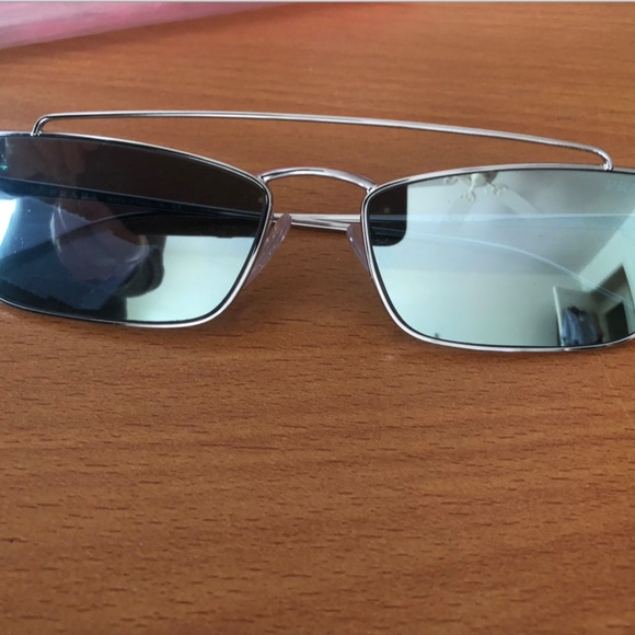 Prada - Prada Ultravox - Silver Cat Eye Sunglasses mirror - Picture 2 of 8